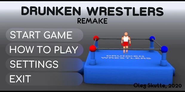 Скачать Drunken Wrestlers Remake - Мод меню RU версия 1.03 бесплатно apk на Андроид