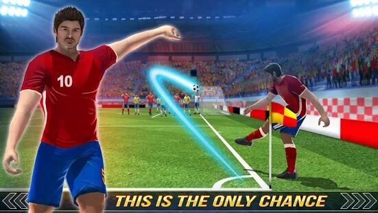 Скачать футбольная лига 2020: оффлайн футбольные игры 2020 - Мод открытые уровни RUS версия 1.28 бесплатно apk на Андроид