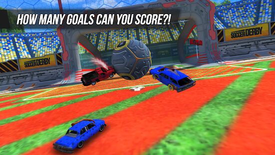 Скачать Rocket Soccer Derby - Мод открытые уровни Русская версия 1.1.6 бесплатно apk на Андроид
