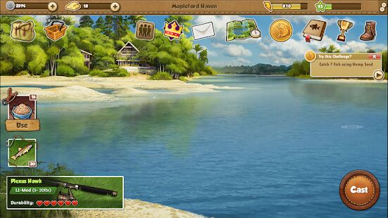Скачать Fishing World - Мод меню RU версия 1.1.15 бесплатно apk на Андроид