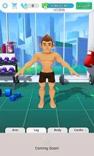 Скачать Muscle Tycoon 3D - Мод открытые покупки Русская версия 1.1.1 бесплатно apk на Андроид