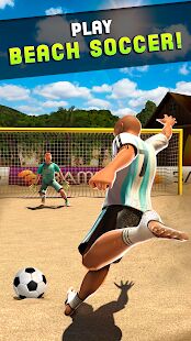 Скачать Shoot Цель Пляжный футбол - Мод открытые уровни RU версия 1.3.8 бесплатно apk на Андроид
