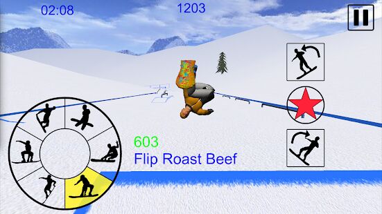Скачать Snowboard Freestyle Mountain - Мод много денег RU версия 1.09 бесплатно apk на Андроид