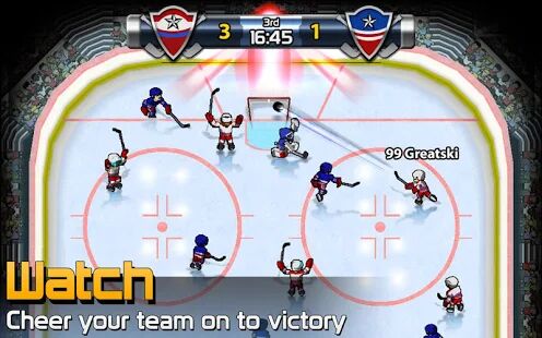 Скачать BIG WIN Hockey - Мод меню Русская версия 4.1.3 бесплатно apk на Андроид