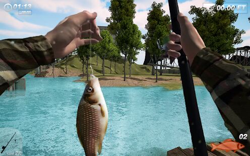 Скачать Reel Fishing sim 2018 - игра-туз рыба - Мод много денег RUS версия 2.6 бесплатно apk на Андроид