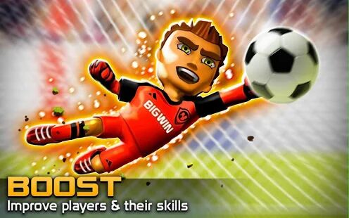 Скачать BIG WIN Soccer: World Football 18 - Мод открытые покупки RU версия 4.1.4 бесплатно apk на Андроид