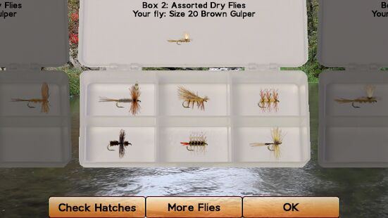 Скачать Fly Fishing Simulator HD - Мод много монет RU версия 5226 бесплатно apk на Андроид