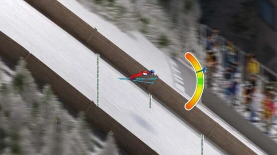 Скачать Ski Jump Mania 3 - Мод много монет RUS версия 2.2 бесплатно apk на Андроид