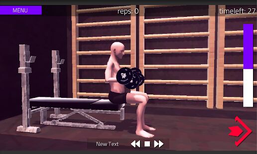 Скачать GymOrDie - bodybuilding game - Мод открытые уровни RUS версия 1.35 бесплатно apk на Андроид