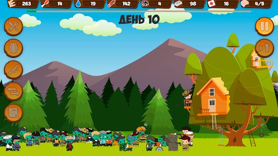Скачать Zombie Forest HD: Survival - Мод безлимитные монеты RU версия 1.36 бесплатно apk на Андроид