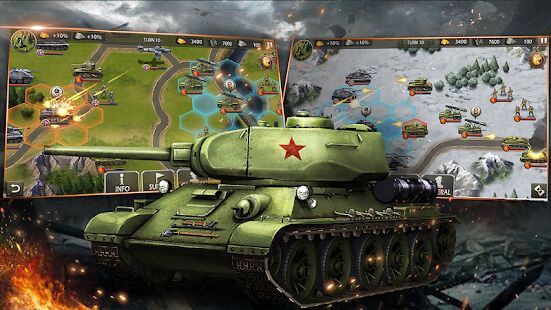 Скачать World War 2: WW2 Стратегические игры - Мод открытые уровни Русская версия 2.9.8 бесплатно apk на Андроид