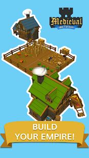 Скачать Medieval: Idle Tycoon - Idle Clicker Tycoon Game - Мод много денег RU версия 1.2.4 бесплатно apk на Андроид