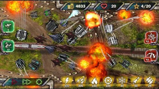 Скачать Protect & Defense: Tank Attack - Мод много денег Русская версия 1.3.12 бесплатно apk на Андроид