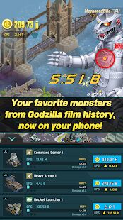 Скачать Godzilla Defense Force - Мод открытые уровни RUS версия 2.3.4 бесплатно apk на Андроид