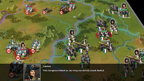 Скачать European War 6: 1804 - Napoleon Strategy Game - Мод много денег RUS версия 1.2.28 бесплатно apk на Андроид