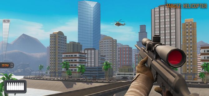 Скачать Sniper 3D: снайпер 3д стрелялки игры без интернета - Мод безлимитные монеты RUS версия 3.33.1 бесплатно apk на Андроид