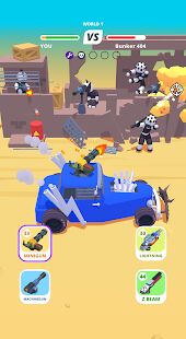 Скачать Desert Riders - Car Battle Game - Мод открытые покупки RU версия 1.2.7 бесплатно apk на Андроид