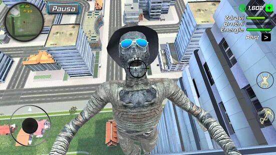 Скачать Rope Mummy Crime Simulator: Vegas Hero - Мод меню RUS версия 1.0.8 бесплатно apk на Андроид