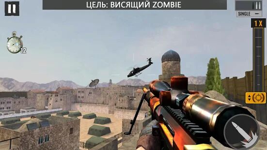Скачать Снайпер зомби: Sniper Zombies Offline - Мод безлимитные монеты RUS версия 1.33.1 бесплатно apk на Андроид