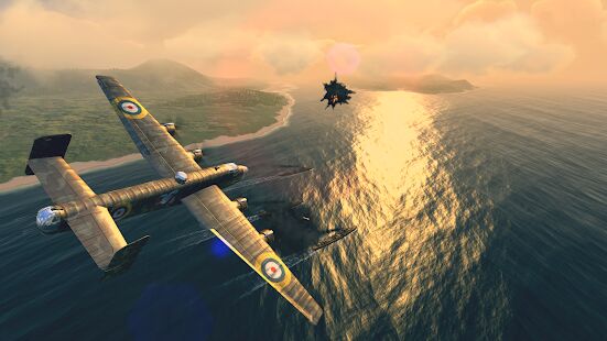 Скачать Warplanes: WW2 Dogfight - Мод открытые покупки Русская версия 2.1.1 бесплатно apk на Андроид