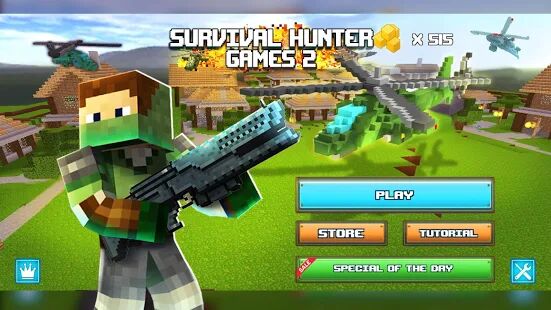 Скачать The Survival Hunter Games 2 - Мод открытые уровни RU версия 1.141 бесплатно apk на Андроид