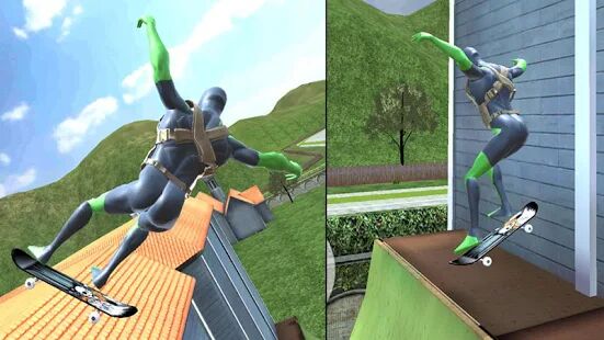 Скачать Rope Frog Ninja Hero - Strange Gangster Vegas - Мод открытые покупки RU версия 1.5.4 бесплатно apk на Андроид