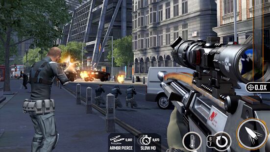 Скачать Sniper Strike  - Мод открытые покупки RU версия 500073 бесплатно apk на Андроид