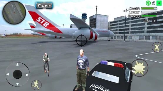 Скачать Grand Action Simulator - New York Car Gang - Мод много денег Русская версия 1.4.2 бесплатно apk на Андроид