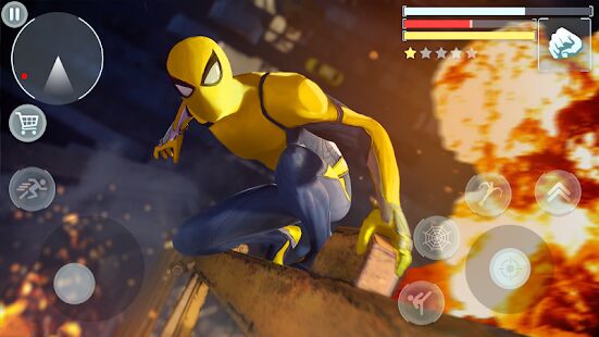 Скачать Spider Hero - Super Crime City Battle - Мод много монет RUS версия 1.0.10 бесплатно apk на Андроид