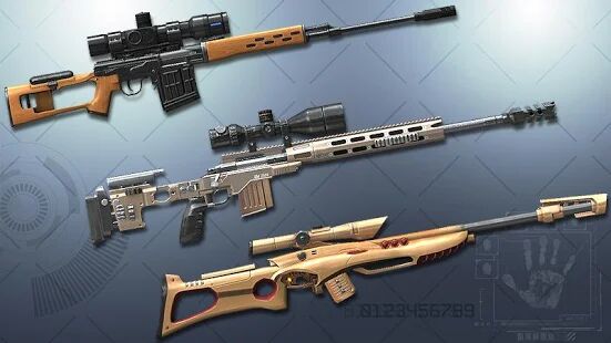 Скачать Элитный снайпер 3D - Sniper Shot - Мод много денег RUS версия Зависит от устройства бесплатно apk на Андроид