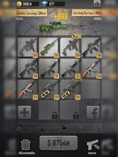 Скачать Объединить пистолет: бесплатные элитные стрелялки - Мод меню RU версия 1.0.65 бесплатно apk на Андроид