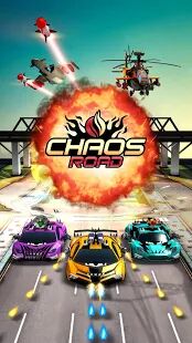 Скачать Chaos Road: Гонки и сражения - Мод открытые уровни RU версия 1.8.4 бесплатно apk на Андроид