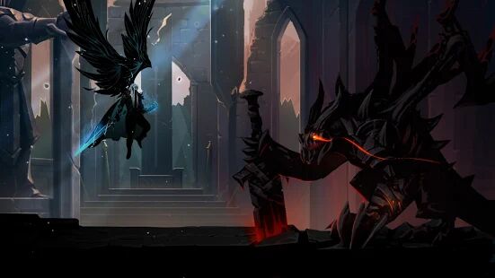 Скачать Shadow of Death: Dark Knight - Stickman Fighting - Мод меню RU версия 1.100.3.0 бесплатно apk на Андроид