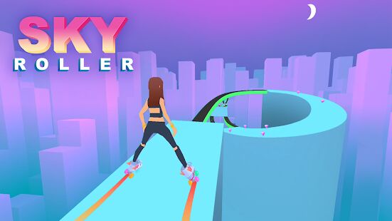 Скачать Скай Скейтер - Sky Roller - Мод безлимитные монеты RU версия 1.8.7 бесплатно apk на Андроид