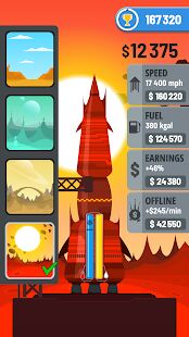 Скачать Rocket Sky! - Мод меню RUS версия 1.4.3 бесплатно apk на Андроид