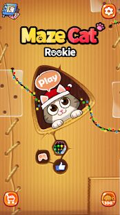 Скачать Maze Cat - Rookie - Мод меню Русская версия 1.1.6 бесплатно apk на Андроид