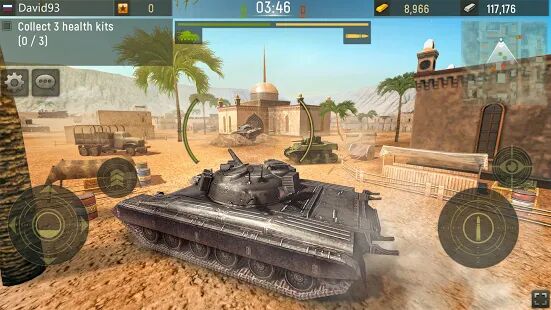 Скачать Grand Tanks: Мир танков и лучшие игры про танки - Мод открытые покупки RU версия 3.04.3 бесплатно apk на Андроид