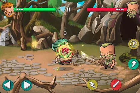 Скачать Tiny Gladiators - Мод много денег RU версия 2.4.4 бесплатно apk на Андроид