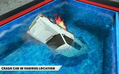 Скачать Car Crash Driving Simulator: Beam Car Jump Arena - Открты функции RU версия 1.2 бесплатно apk на Андроид