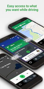 Скачать Android Auto на экране телефона - Открты функции Русская версия 1.1 бесплатно apk на Андроид