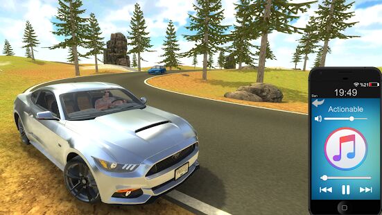 Скачать Mustang Drift Simulator - Открты функции RUS версия 1.3 бесплатно apk на Андроид