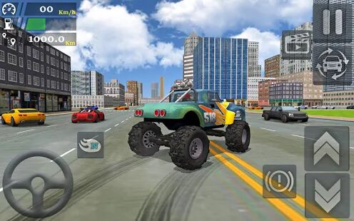 Скачать Monster Truck Stunts Driving Simulator - Максимальная RU версия 0.8 бесплатно apk на Андроид