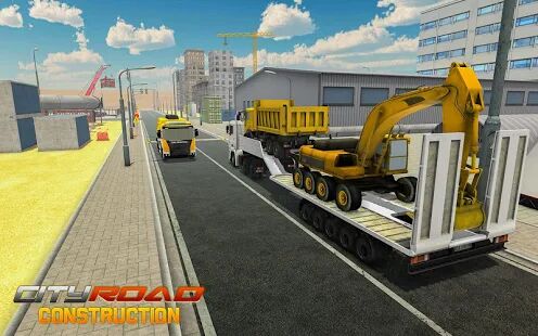 Скачать Дорожно-строительные машины Mega Builders Game - Разблокированная RUS версия 1.0.5 бесплатно apk на Андроид