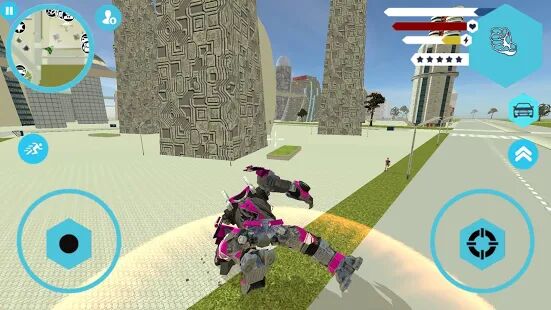 Скачать Super Robot Fire Truck Transform: Robot Games - Открты функции RU версия 1.0 бесплатно apk на Андроид