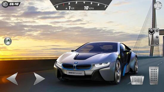 Скачать I8 Super Car: Crazy City Drift, Drive and Stunts - Разблокированная RUS версия 1.2 бесплатно apk на Андроид