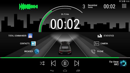 Скачать Road - theme for CarWebGuru launcher - Все функции Русская версия 1.0 бесплатно apk на Андроид
