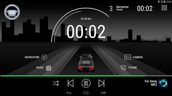 Скачать Road - theme for CarWebGuru launcher - Полная RUS версия 1.0 бесплатно apk на Андроид