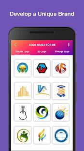 Скачать Logo Maker for Me - Branding, Free Logo Design - Полная RUS версия 7.0 бесплатно apk на Андроид