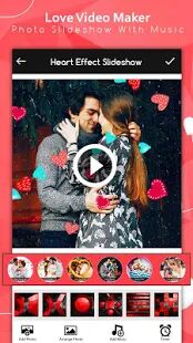 Скачать Love Video Maker : Photo Slideshow With Music - Без рекламы RUS версия 1.12 бесплатно apk на Андроид