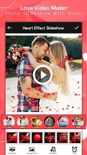 Скачать Love Video Maker : Photo Slideshow With Music - Без рекламы RUS версия 1.12 бесплатно apk на Андроид